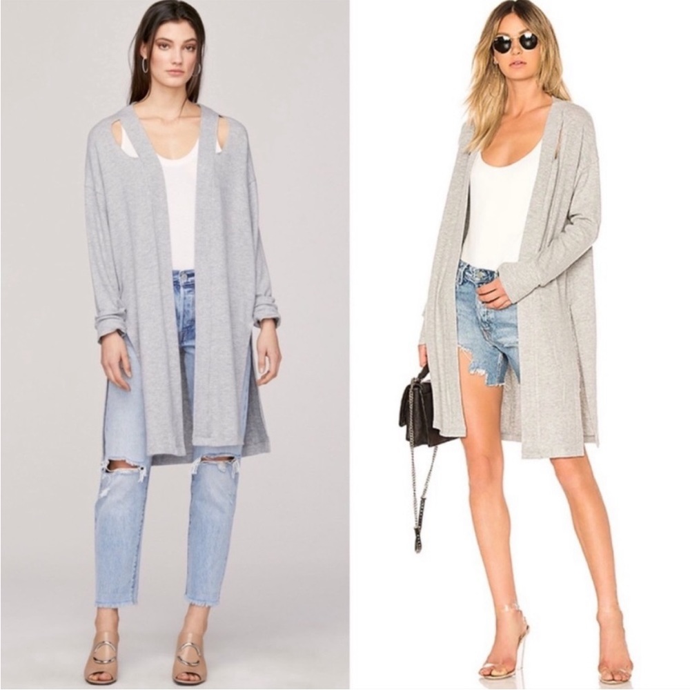 LNA Brushed Fischer Cardigan